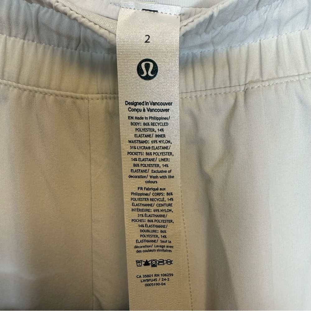 New! Lulu Lemon Swift Wide-Leg Mid-Rise Pant Stretch Quick Dry Women’s Size 2 - Picture 11 of 13